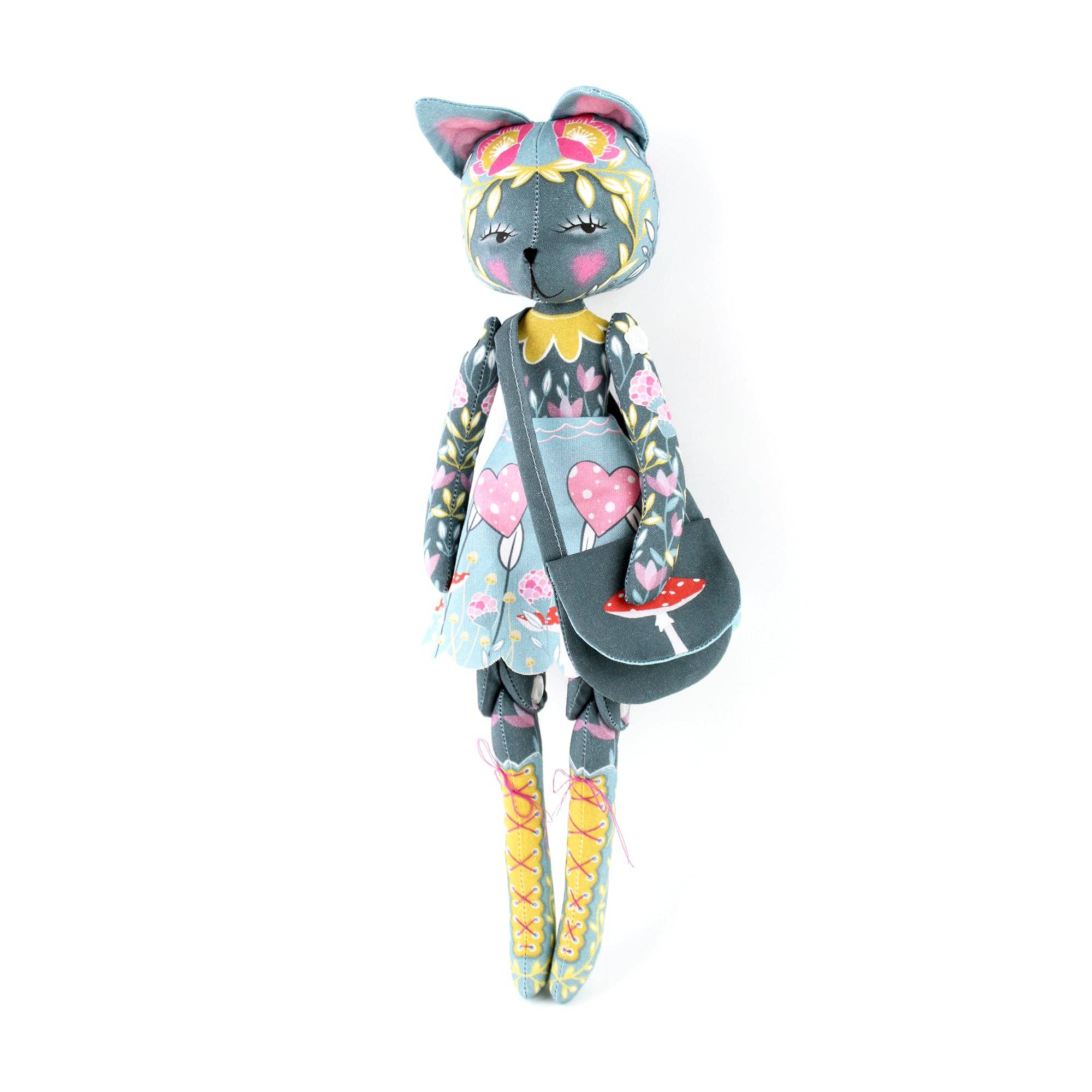 Miss Ella – wholesale DIY craft kit – DIY Dolly Kit - Flora the Forager and Mushroom Book3