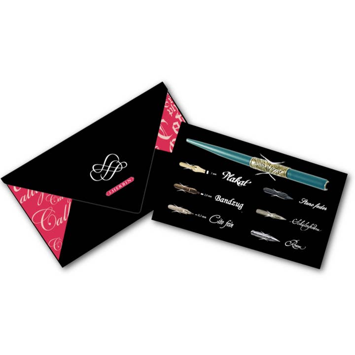 Herbin "Belle Epoque" Calligraphy Gift Set for wholesale by Exaclair