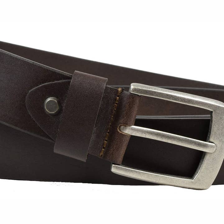 Greenwood - Wholesale Riem - Uniseks - Lederen riem, spijkerriem voor heren, tailleriem voor dames, leer tot 140 cm