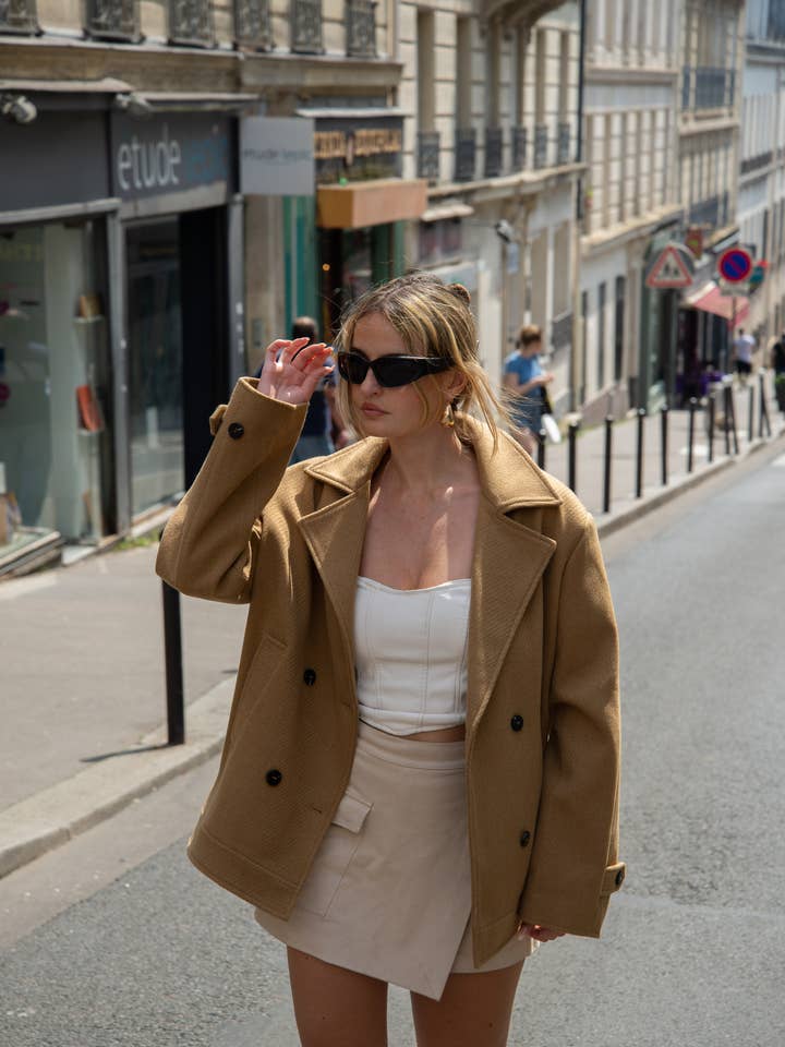 KZELL PARIS - Vente Manteau – femme - Wool Coat (8708)