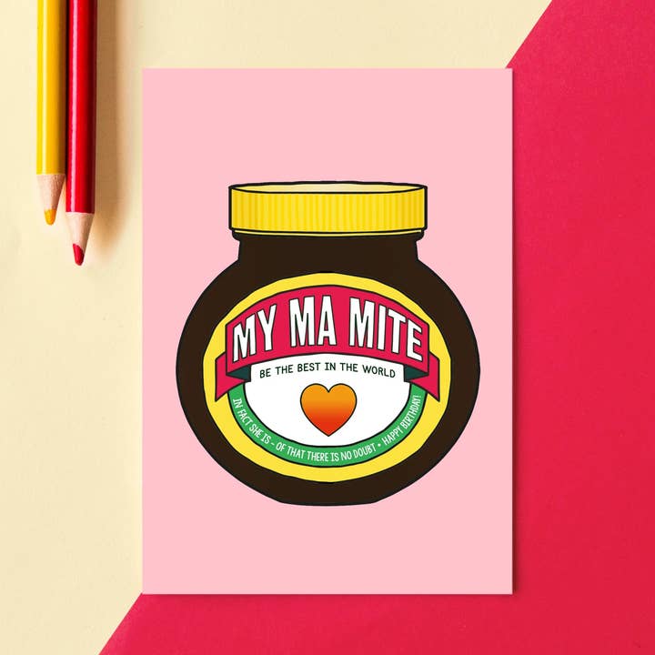 'Best Mum in the World' Birthday Card for Mum for wholesale by Of Life & Lemons
