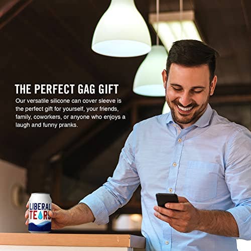 Beersy - Wholesale Drink Huggers & Koozies - Liberal Tears Silicone Can Cooler, Koozie, Can Holder6