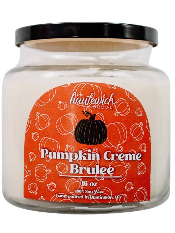 Pumpkin Crème Brulee voor wholesale door The Haute Wick Social