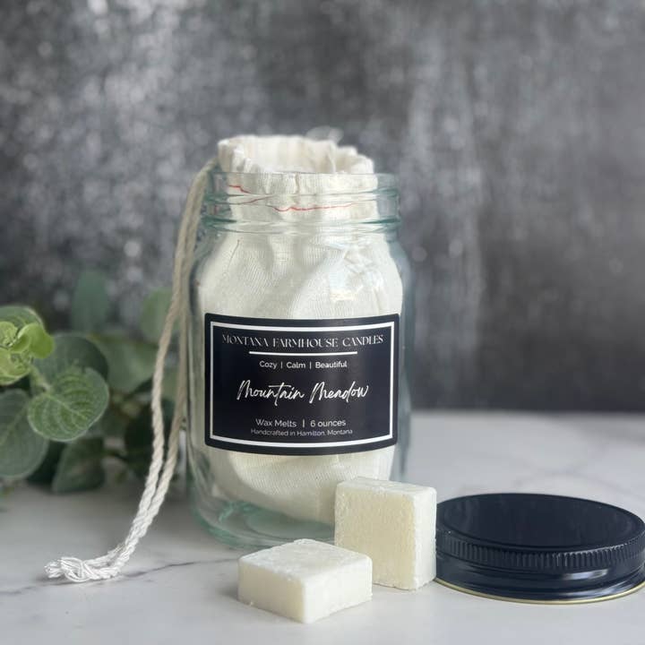 Montana Farmhouse Candles - Wholesale Wax Melt - Wax Melts - In Mason Jar1