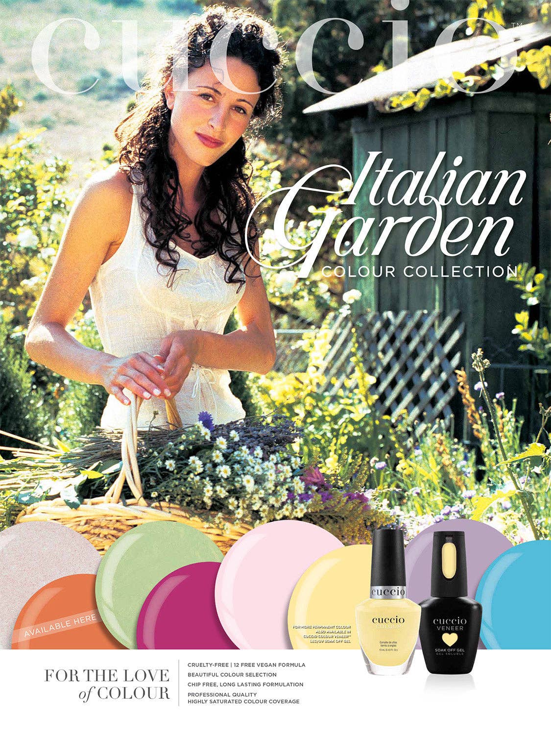 Cuccio – Esmalte por atacado – Stelle Del Giardino - Coleção de Jardins Italianos1