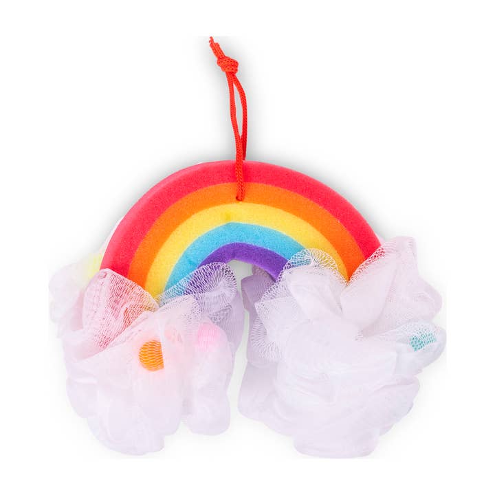 Cait + Co - Wholesale Bath Pouf/Sponge - Forever Young-Bath Pouf & Sponge-Rainbow