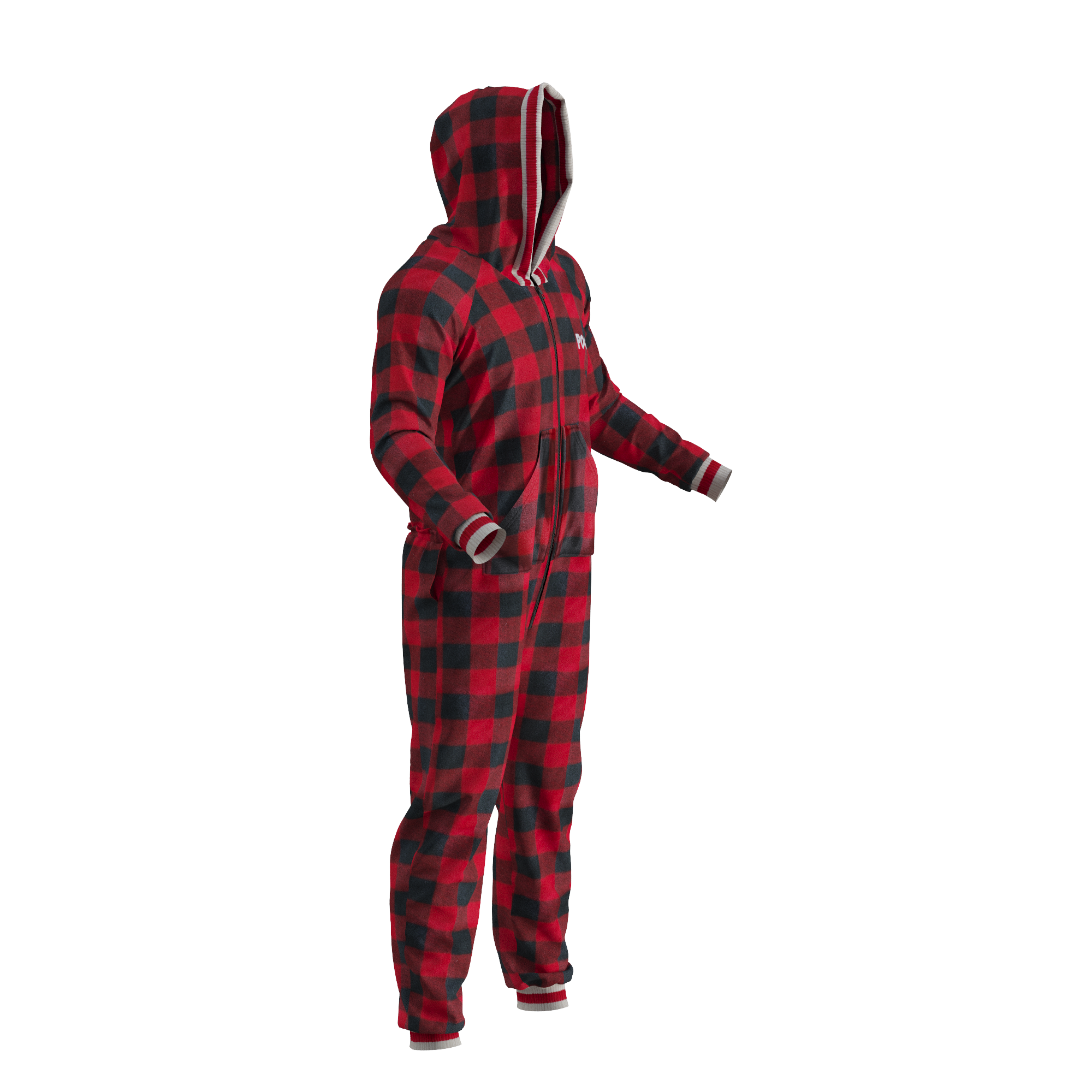 POOK - Wholesale Onesie - Unisex - Pook Onesie - Red (Adult Unisex)14