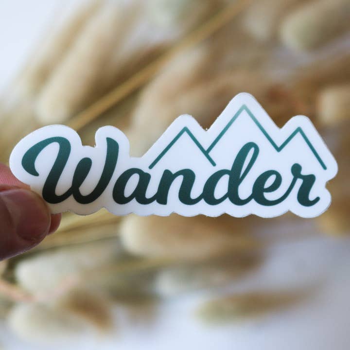 Riley Funk Designs - Wholesale Sticker - Wander Sticker