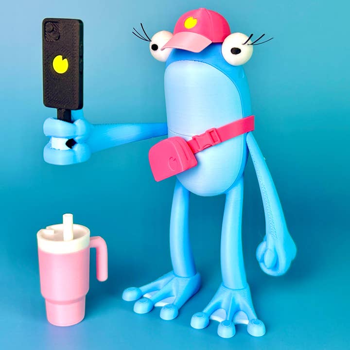 Fly Frogs - Wholesale Decorative Figurine - Basic B5