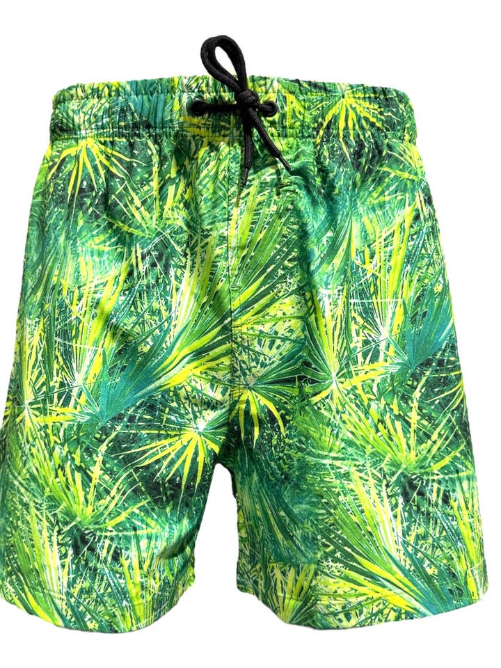 Men's Swim Short-MP185_Bamboo Palm for wholesale by MARINA WEST SWIM