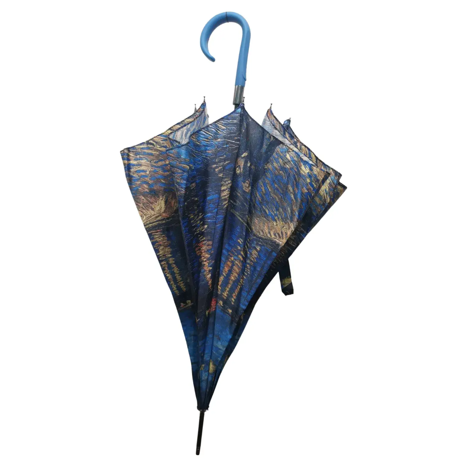 Superbia - Vendita all'ingrosso Ombrello - Donna - Ombrello con Manico a Colori Abbinati - Artista che Dipinge con Bastone Lungo3