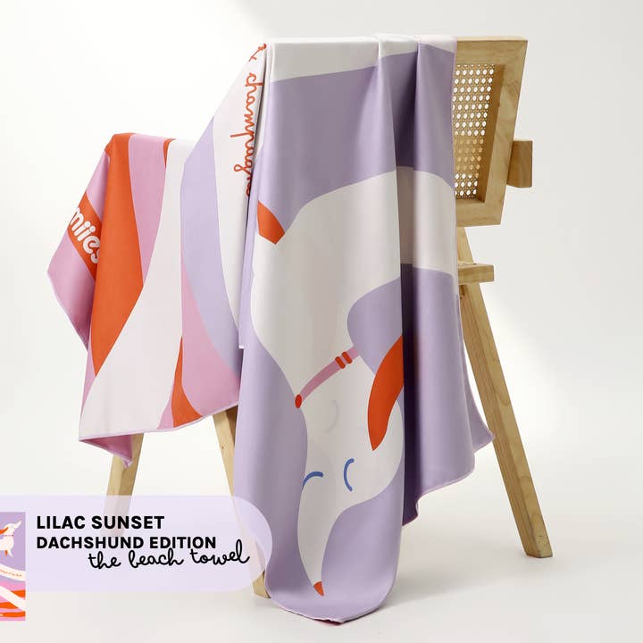 lumiies - high visibility - Wholesale Pet Towel - Dog - Quick-drying microfiber towel (160×80 cm) - Dachshund4