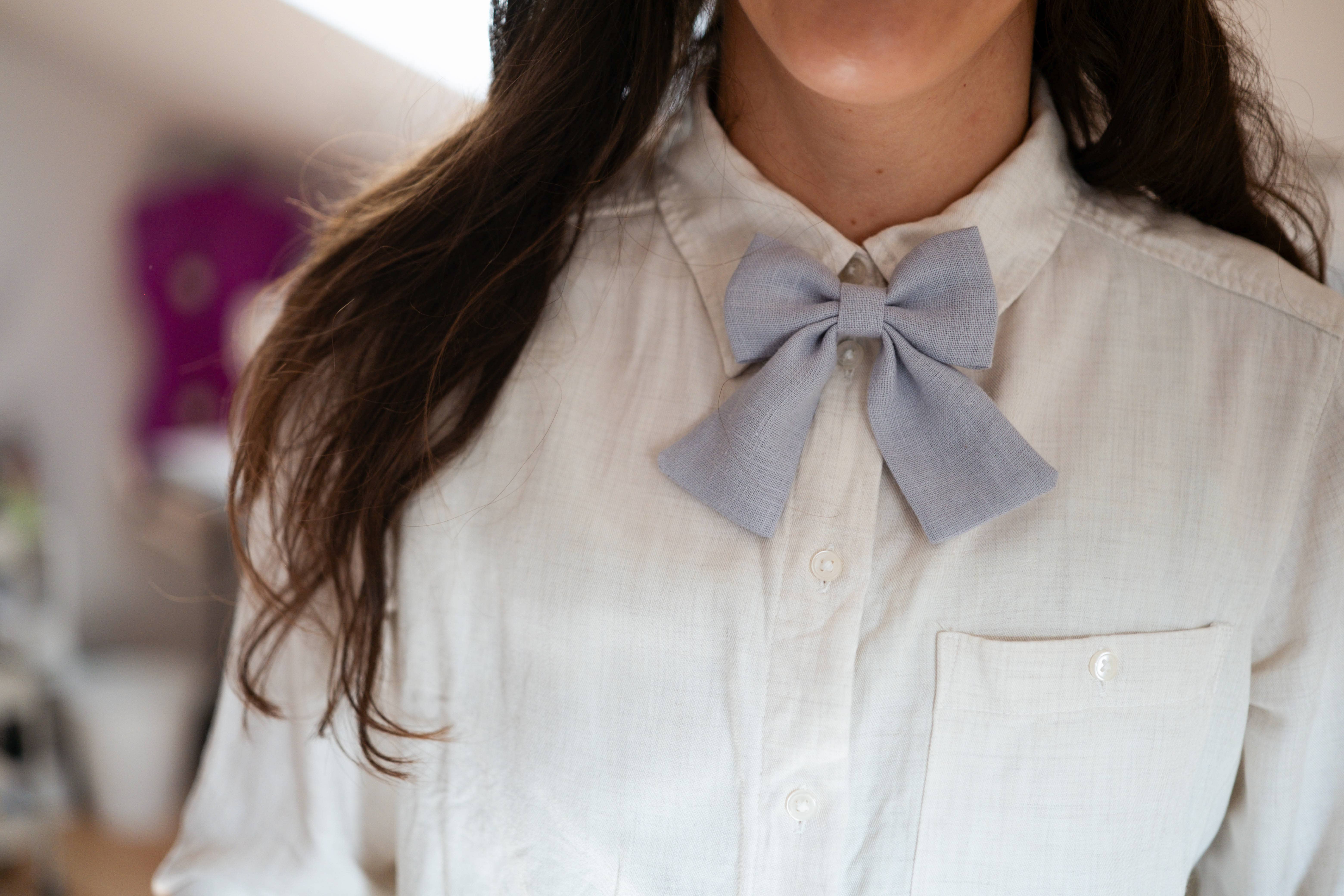 Lanika Atelier, Nika Korošec s.p. - Wholesale Brooch - Bow brooch - ribbon safety pin - pastel ribbon brooch2