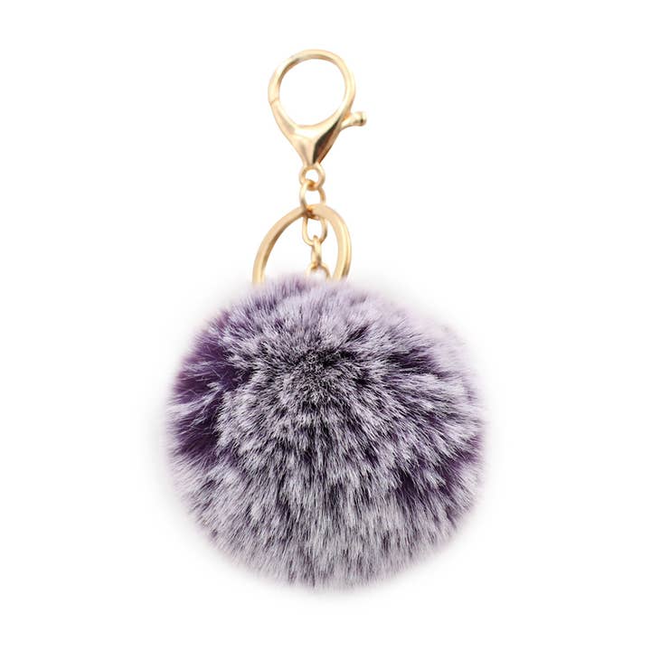 Real Sic - Wholesale Keychain - Unisex - Cute Colorful Pom Pom Key chain - Fuzzy Key chain