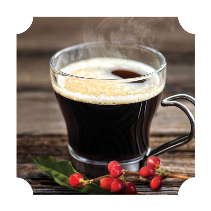 Rufus Teague - Wholesale Ground Coffee - Smoke-Roasted Java - Spiced Cherry Coffee