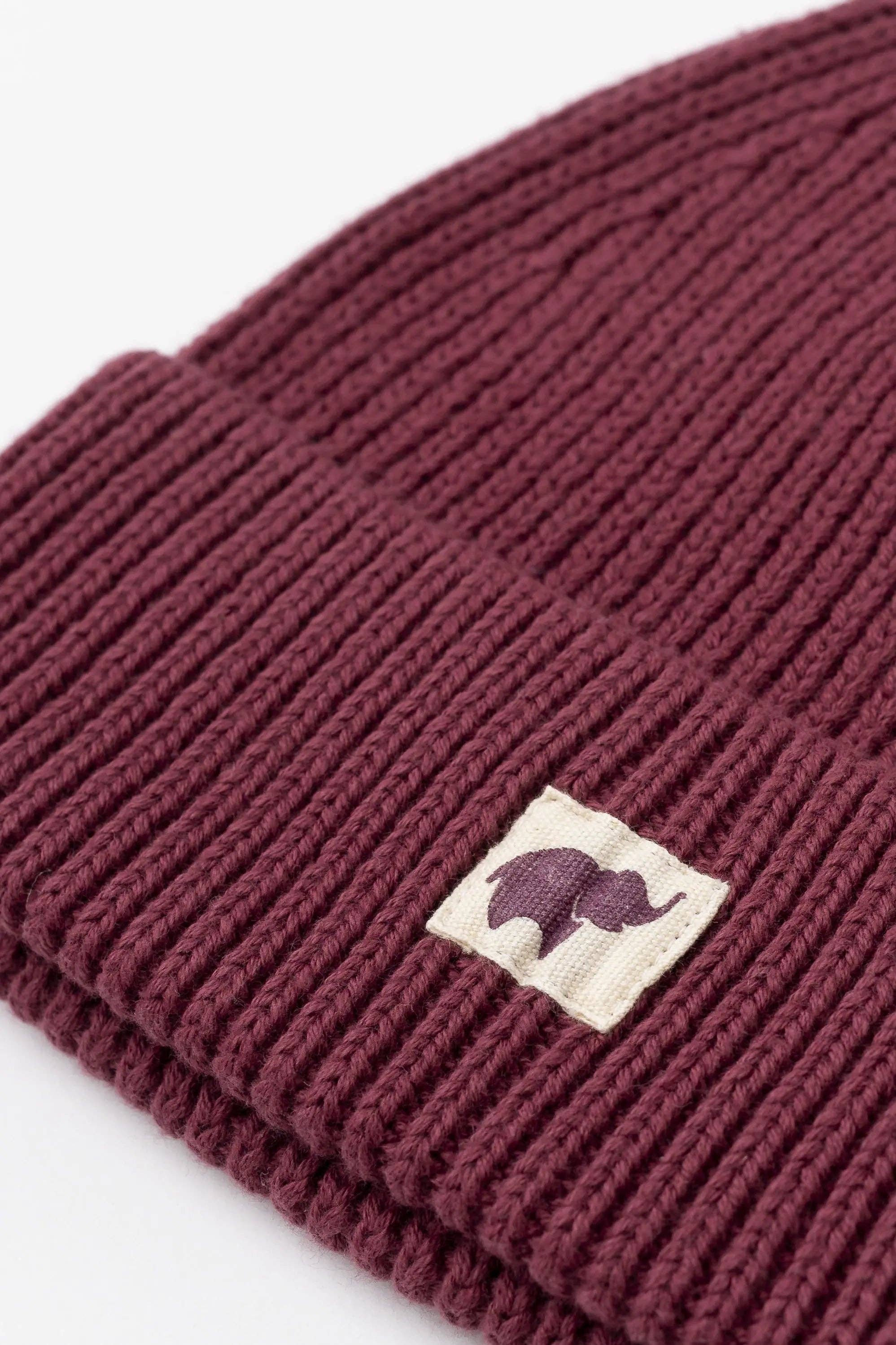 Monica + Andy - Wholesale Beanie - Kids - Chunky Knit Cap_Plum Purple1