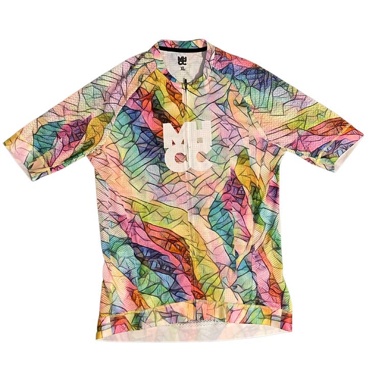 Kaleido Jersey for wholesale by MHCC Cycling Streetwear