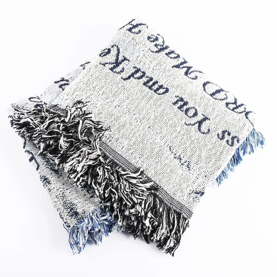 Swanson Christian Products - Wholesale Throw Blanket - Throw - The Lord Bless You - Blue - 50x601