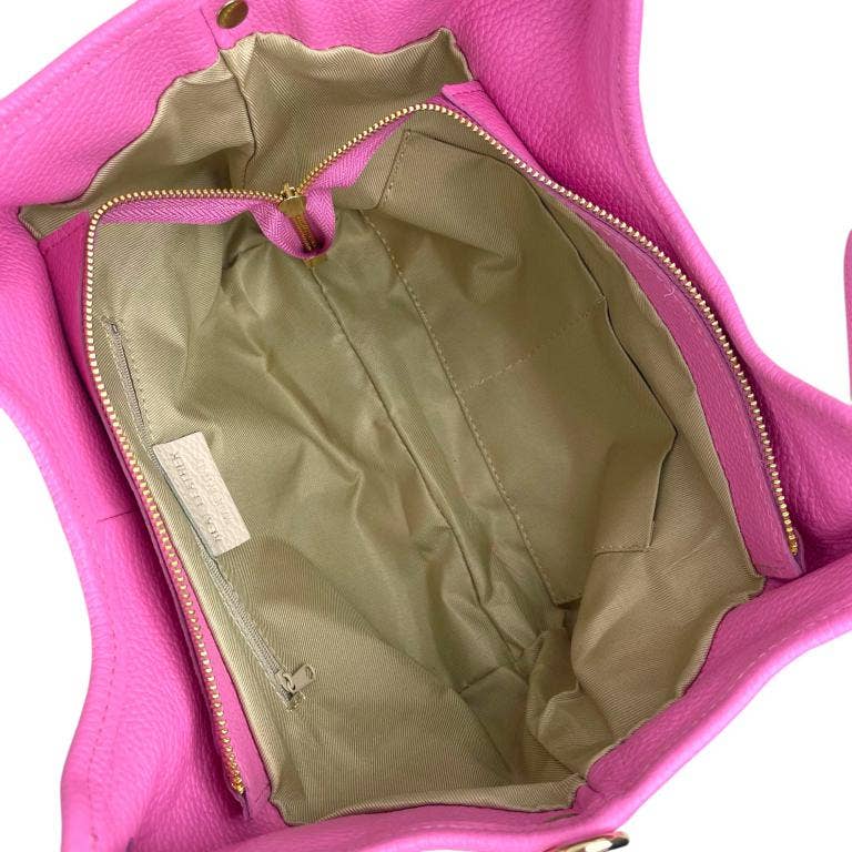 Chenson & Gorett - Vente Sac porté épaule – femme - Sac trapezoïdal pour femme en cuir italien, grande capacité 5799413