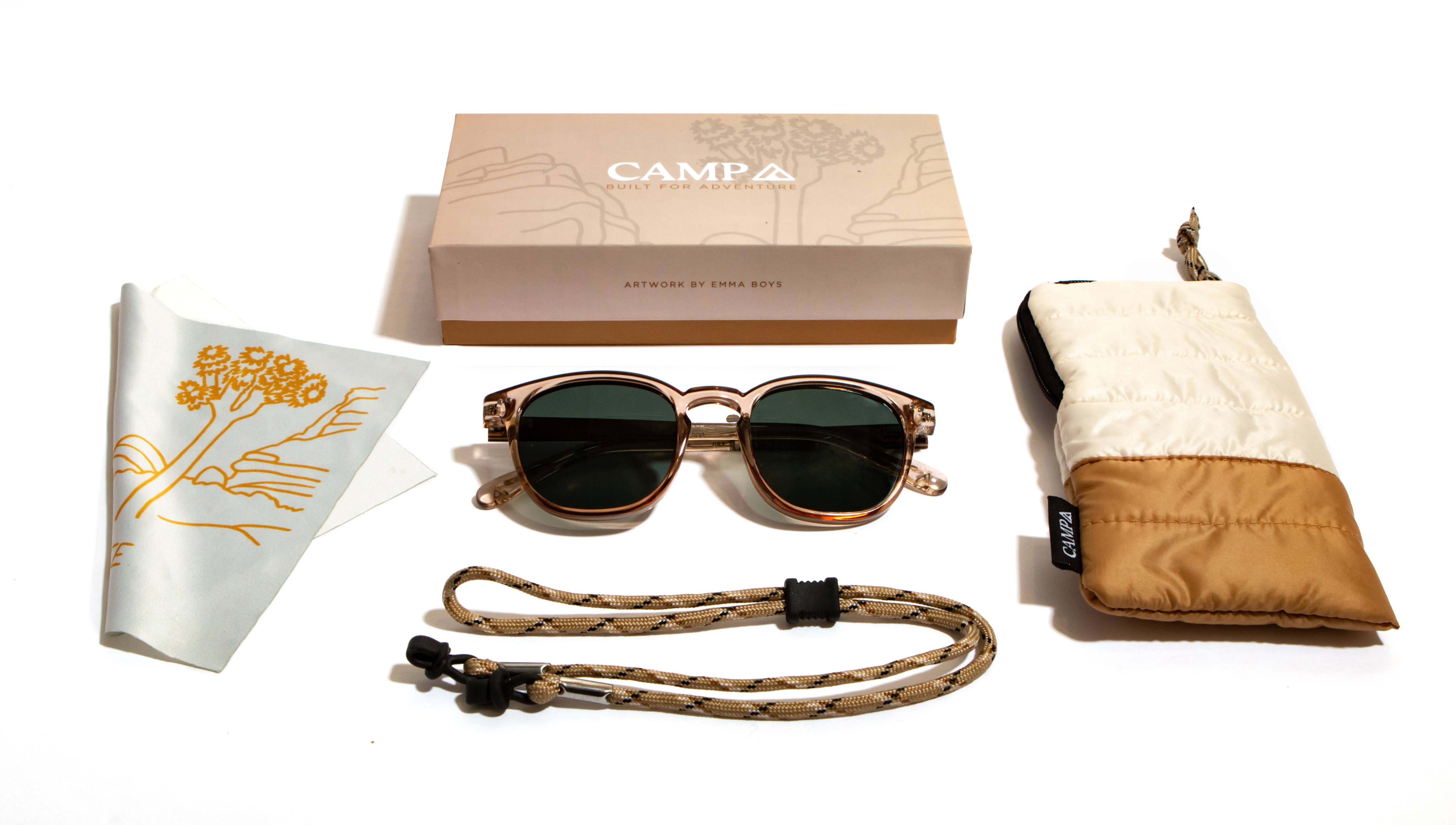 CAMP Eyewear - Wholesale Sunglasses - Unisex - CAMP Topo Sunglasses - Joshua Tree Engraved Edition3