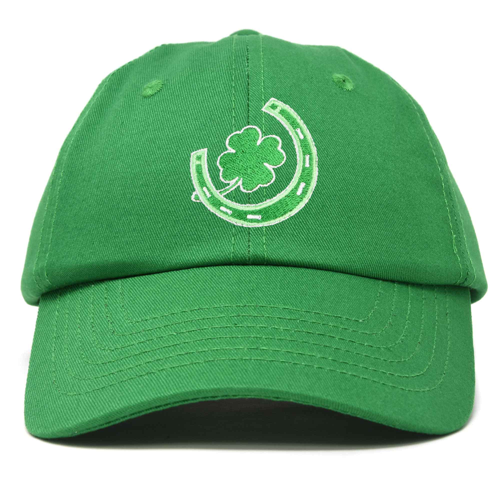 Dalix – Boné de beisebol - Mulher por atacado – Chapéu de ferradura DALIX St. Patricks Lucky Horseshoe masculino bordado20