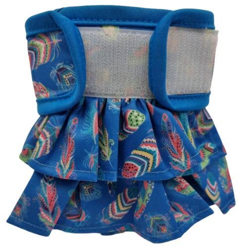 Hello Coucou – wholesale Pet nappy – Dog – Feathers Galore - Female Nappy DIAPER DOG CAT