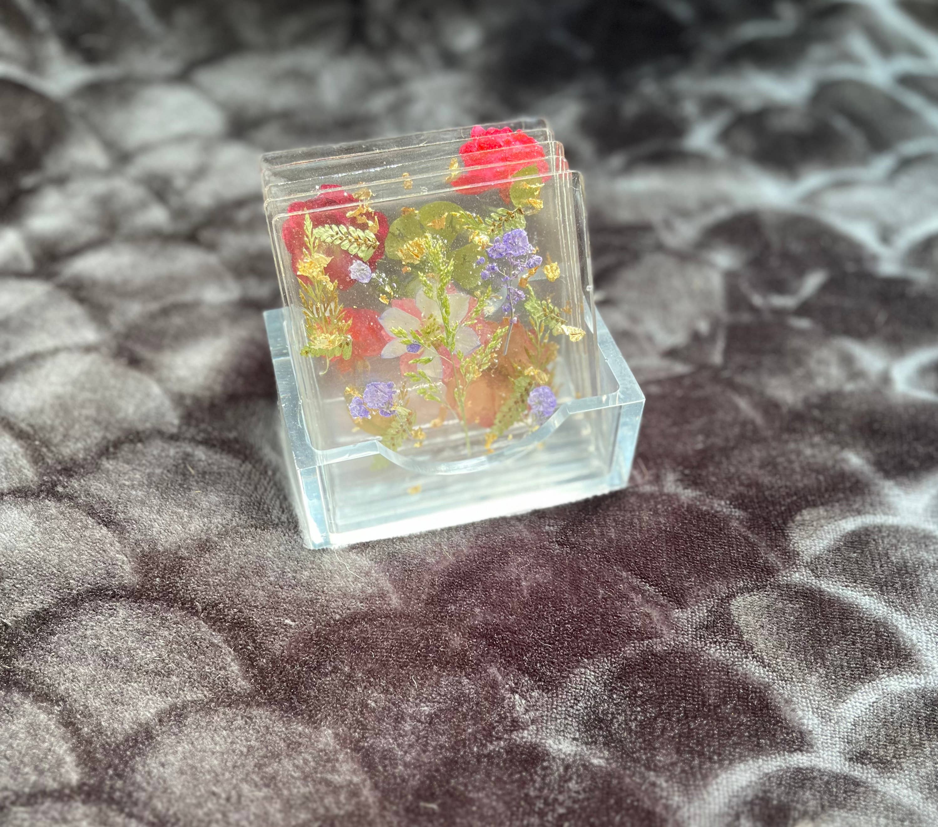 Mae Mae's - Wholesale Coasters - Square resin coasters6