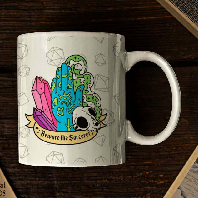 Akta dig för trollkarlens mugg för wholesale av Mythical Studios