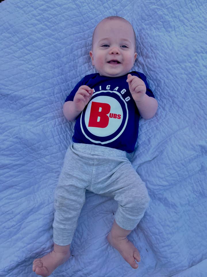 Little Groupies - Wholesale Bodysuit (Non-Footed) - Baby - CHICAGO BUBS Baby Bodysuit1