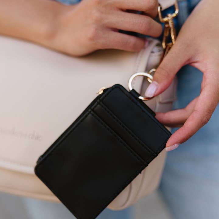 modern and chic - Wholesale Wallet - Women's - Ava Handheld Keychain Wallet Backpack Purse Accessory2