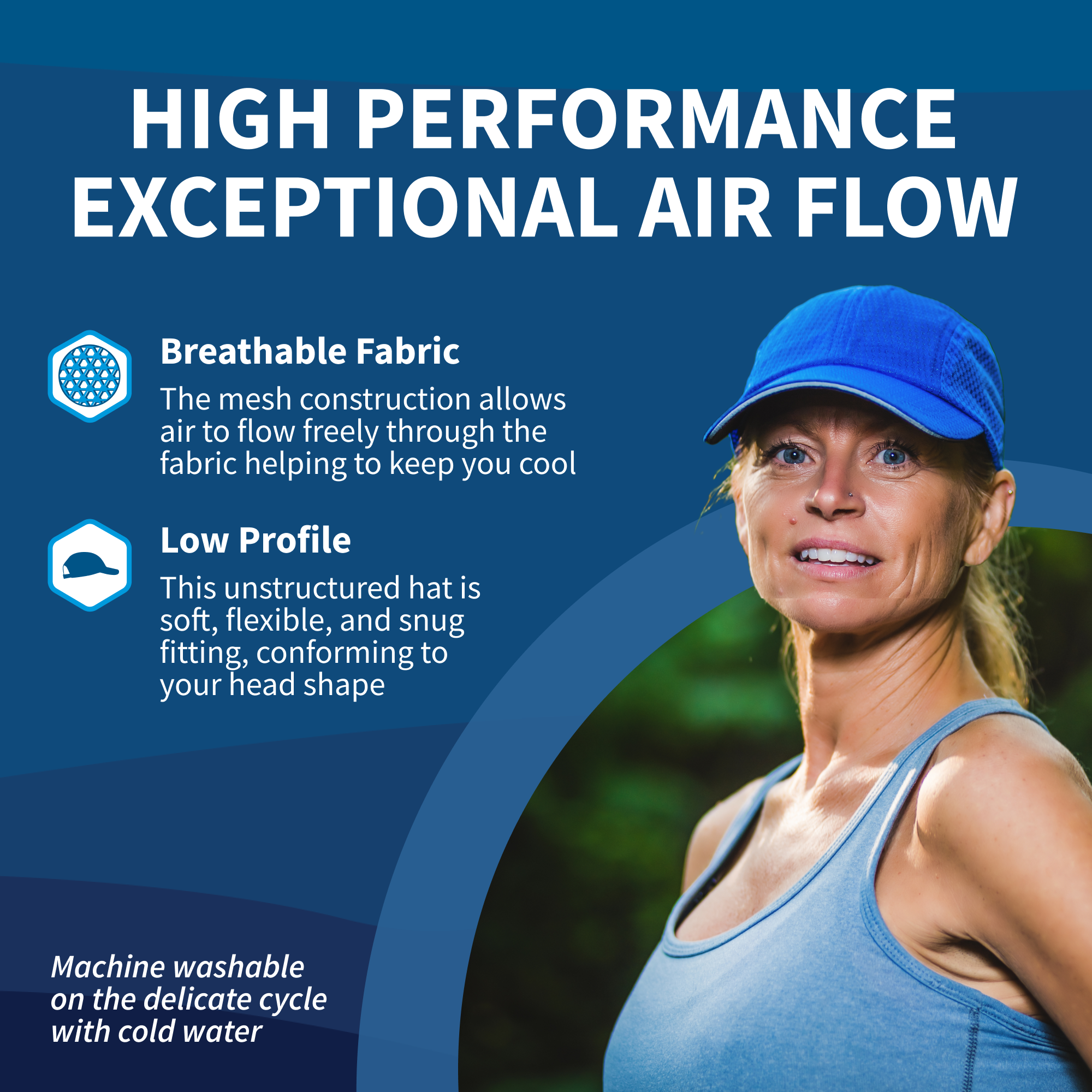 TrailHeads - Wholesale Baseball Cap - Women's - Race Day Women’s Running Hat7