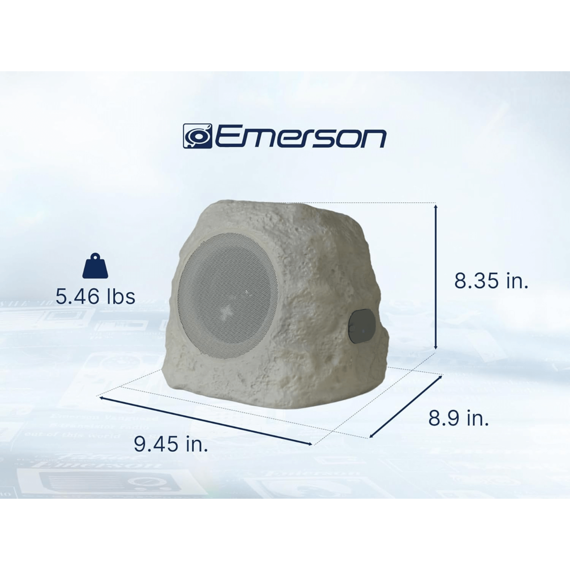 JupiterGear Home - Wholesale Speakers - Emerson Rock Party Solar Multicolor LED Bluetooth Speaker6