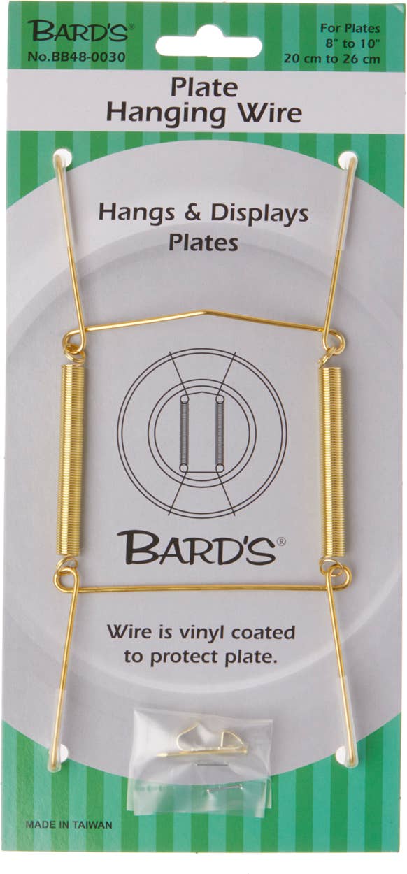 Bard's - Venta al por mayor Ganchos de pared - Colgador de platos Bard's para montaje en pared (para platos de 8 a 10 pulgadas)1