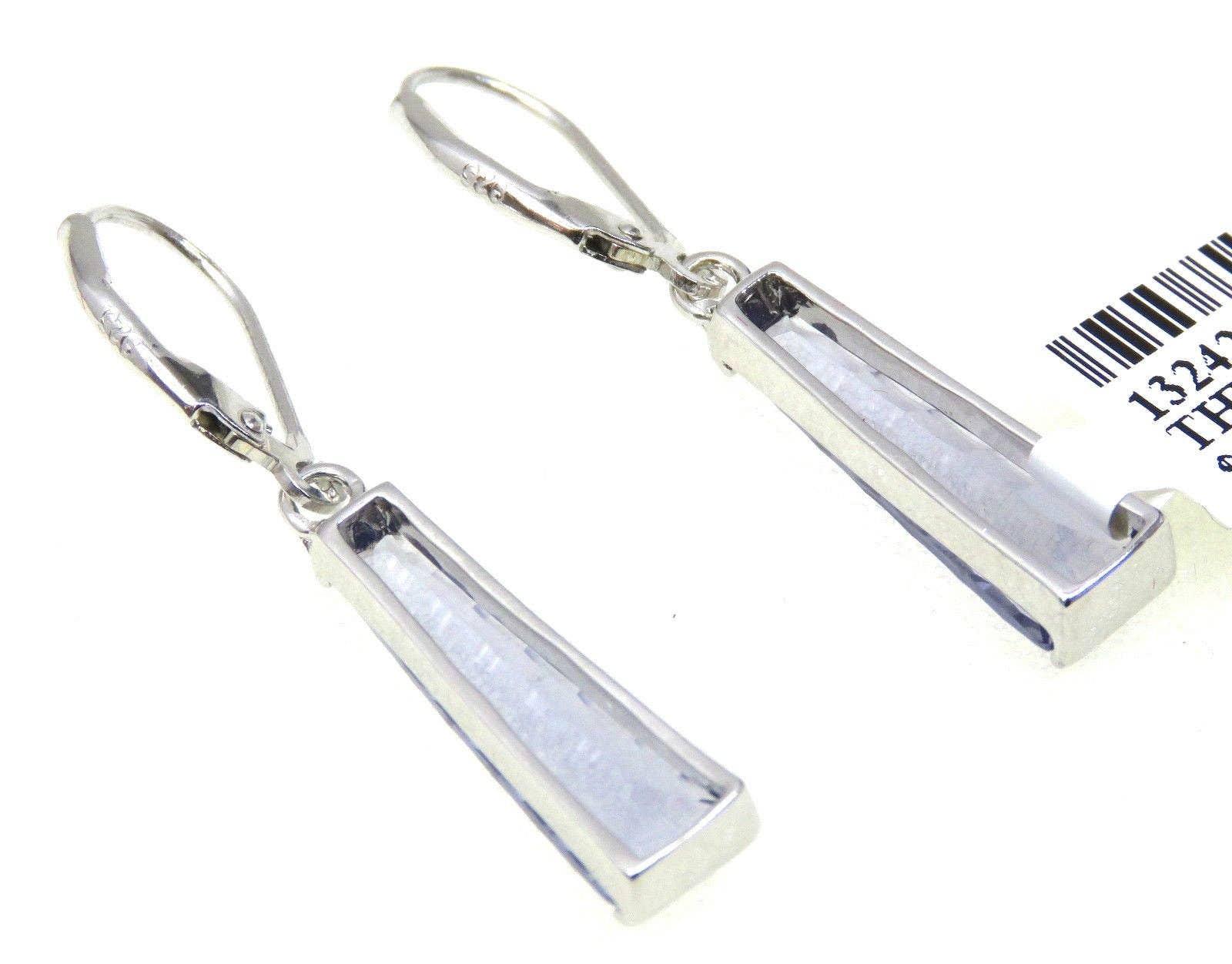 Twan Kee Jewelry - Venta al por mayor Pendientes colgantes - Pendientes de plata con estallido estelar de Helenita clásica del Monte Santa Helena4