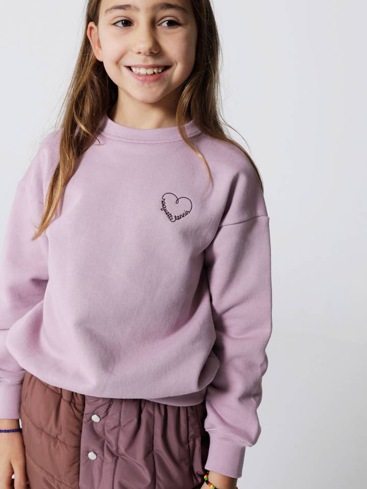 LILA SKY LOVE PULLOVER für den Großhandel von Raquette