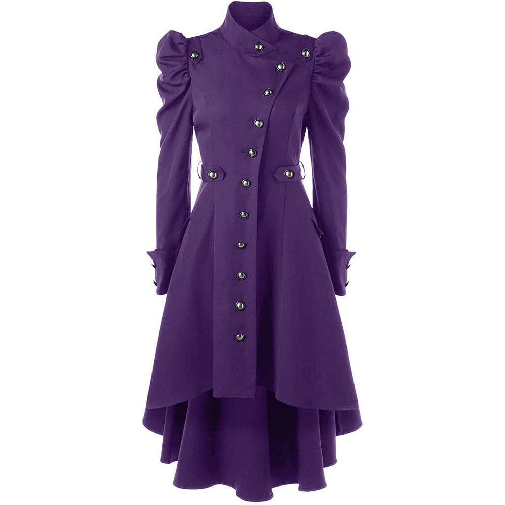 SALINA TRADING INC - Wholesale Coat - Women's - Victorian Style Mid-Length Women's Coat in Various Colors3