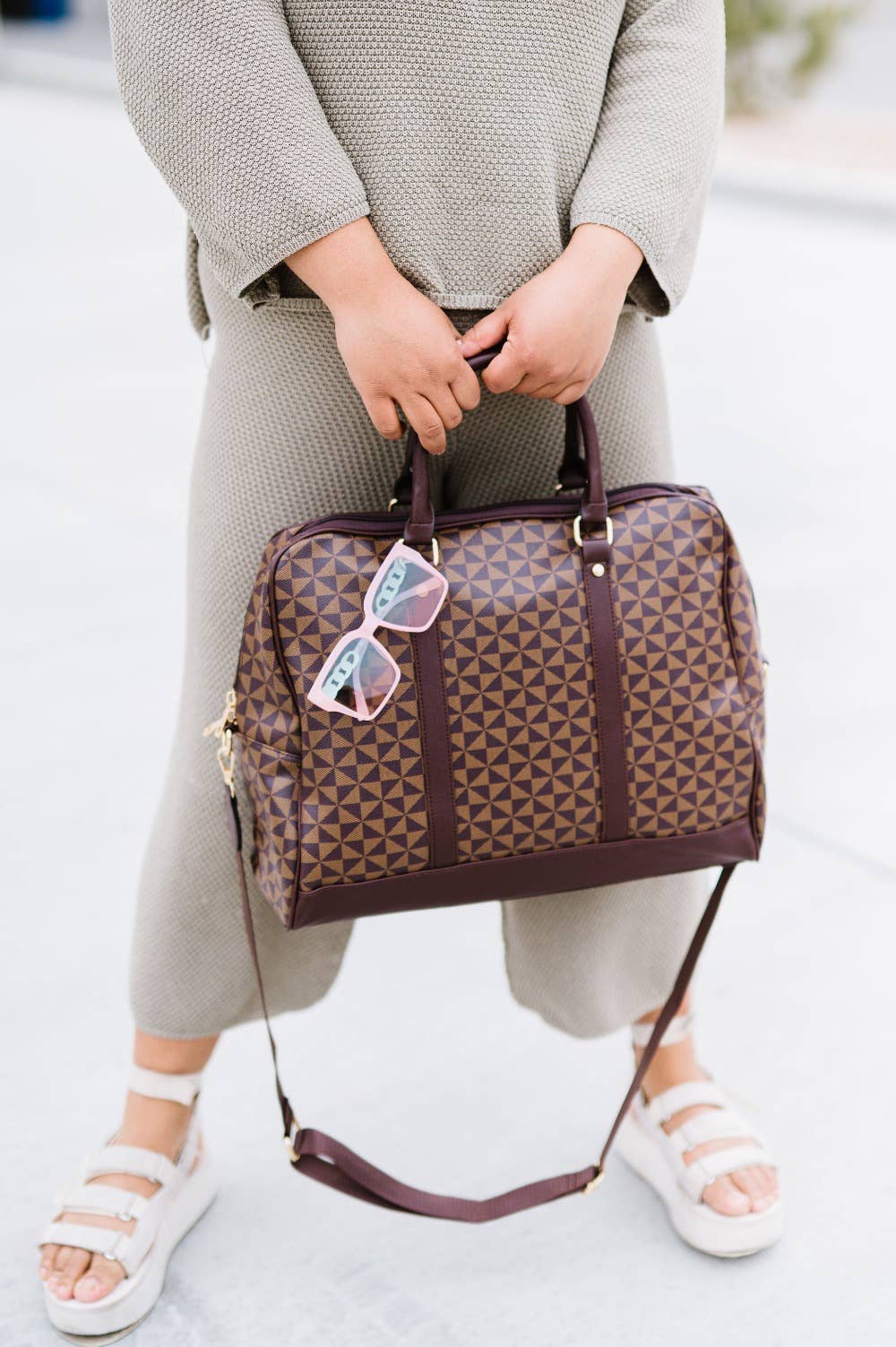 modern and chic - Wholesale Weekender Bag - Women's - Ella Overnighter3