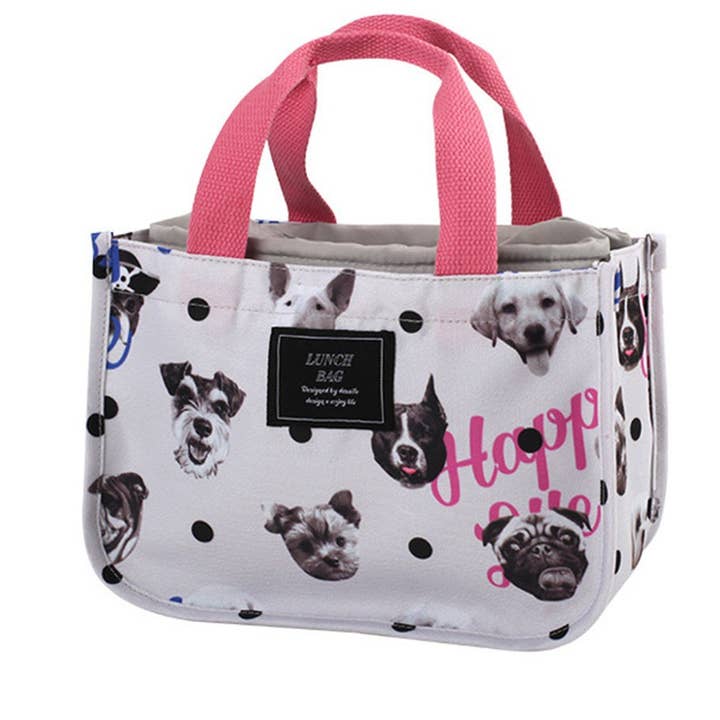 ACCITY - Wholesale Lunch Bag/Box - CASUAL PICNIC INSULATED DOUBLE LAYER BENTO BAG_CWAB182411