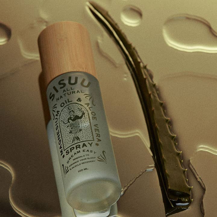 SISUU - Wholesale Pain Relief Spray/Cream - SISUU Magnesium Oil & Aloe Vera Spray - 100 ml4