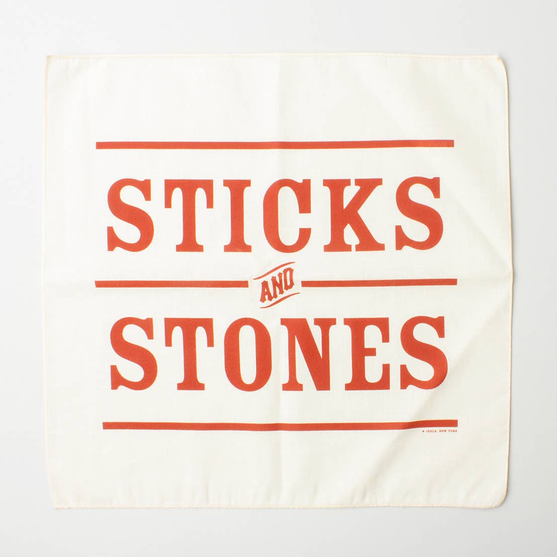 Atlantic Folk - Wholesale Handkerchief - Unisex - Sticks and Stones Handkerchief1