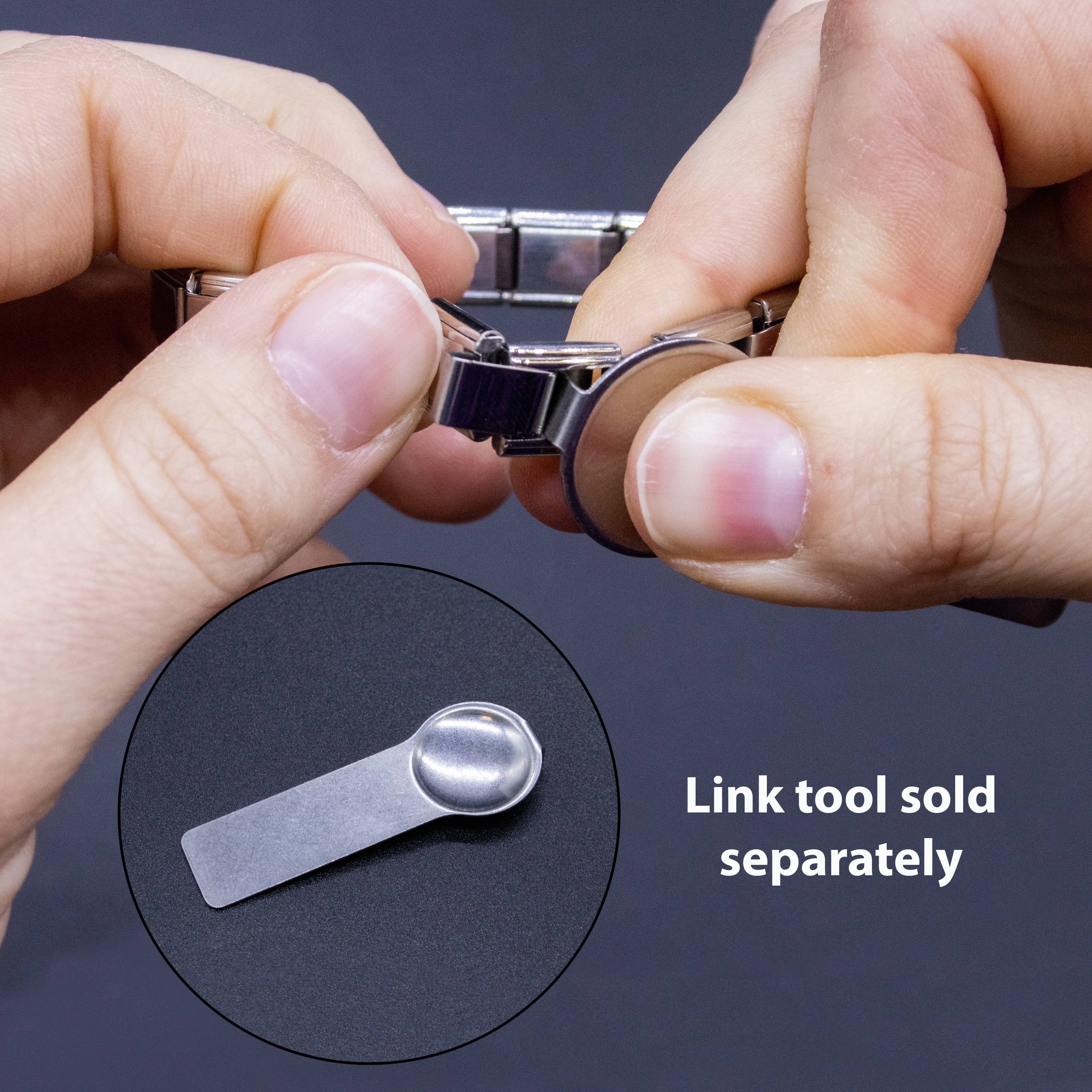 Natalia - Wholesale Individual Charm/Pendant - Italian Charm Bracelet Charms - Rhinestone Heart Links6