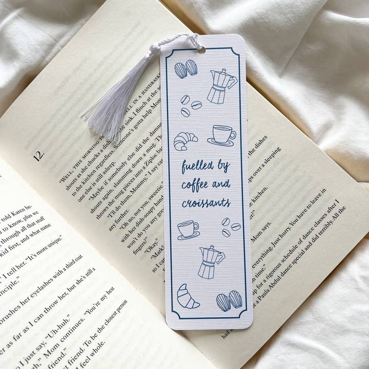 Fleurs on Sunday - Wholesale Bookmark - Coffee & Wine Bookmark | Fuelled By Coffee Bookmark | Cheese & Wine Club Bookmark5