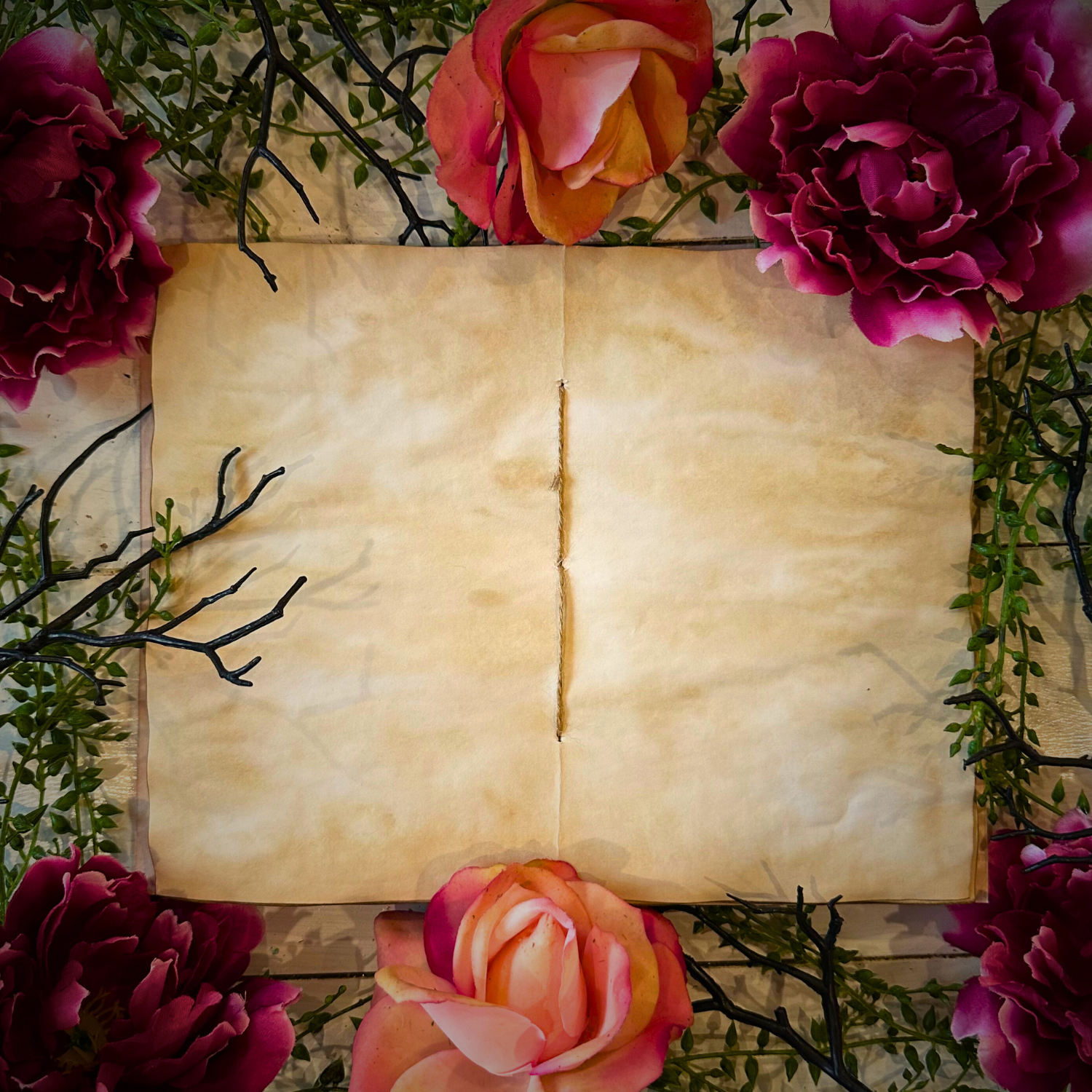 NOMAD Moon Magic - Vendita all'ingrosso Diari/agende - Diario estetico vintage fatto a mano, Witchy Death Moth Moon5