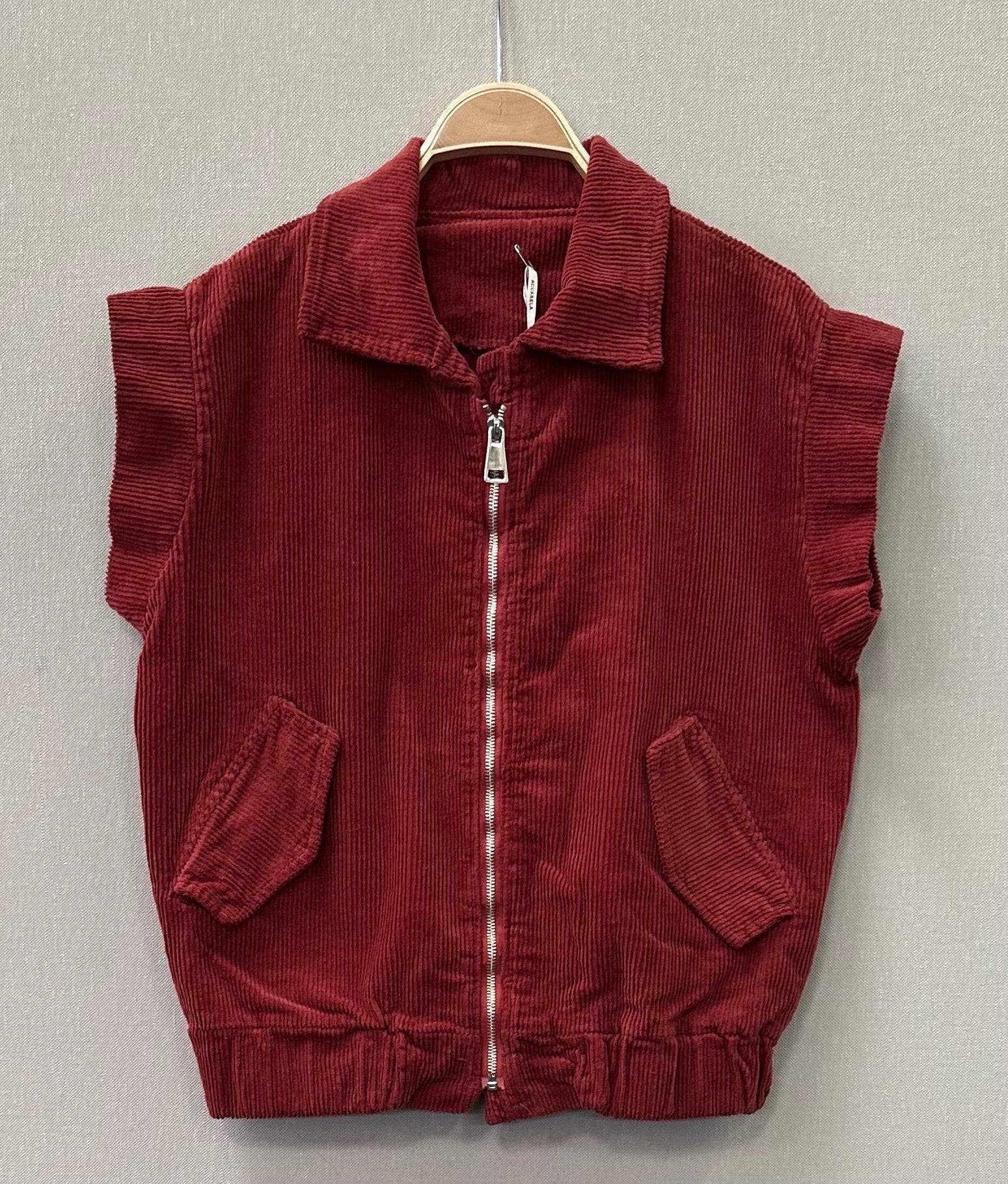 SWEET MAGIC MODA Y COMPLEMENTOS - Wholesale Outerwear Vest - Women's - CORDUROY VEST3