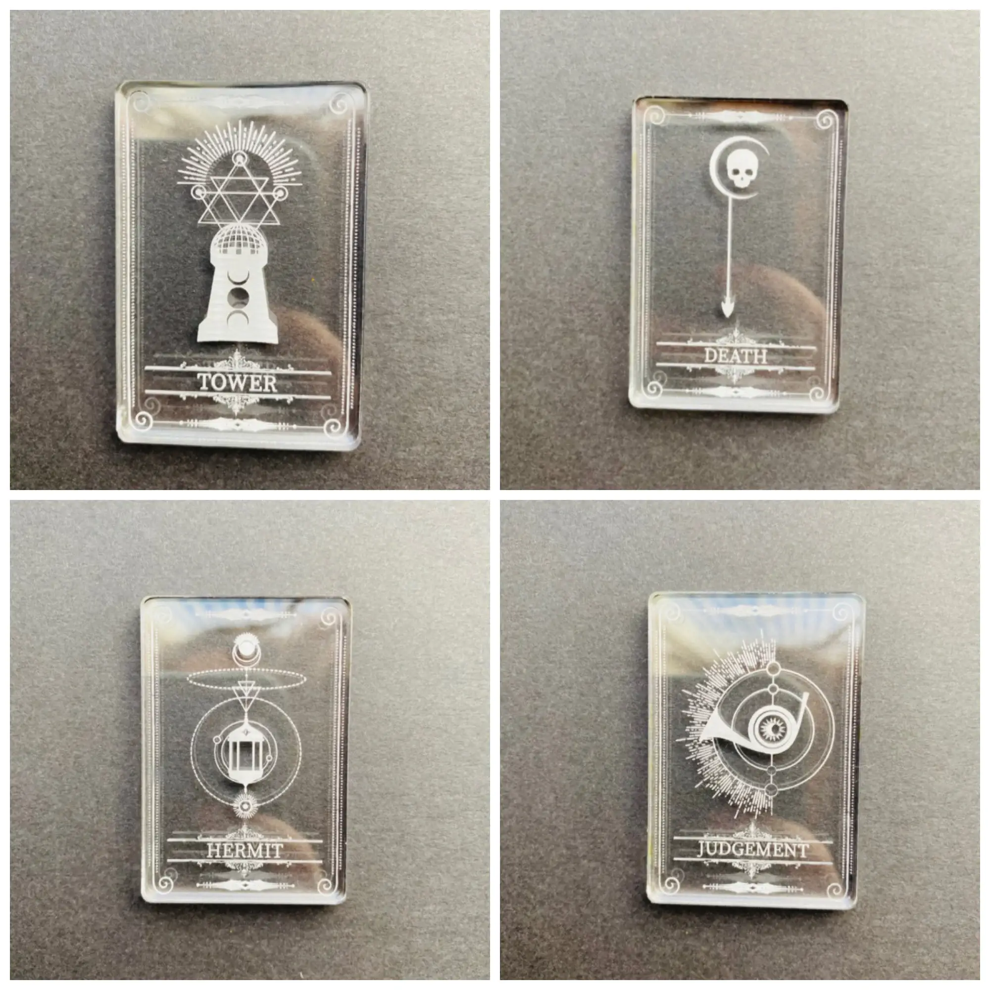 EllaRaeMouldsVinyls - Wholesale Craft Supplies - Mini Celestial Tarot Card Silicone Moulds6