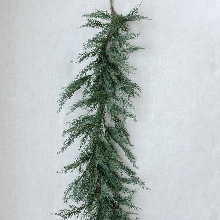 CG Hunter - Wholesale Bunting/Garland - 9' Faux Cedar Garland Evergreen1