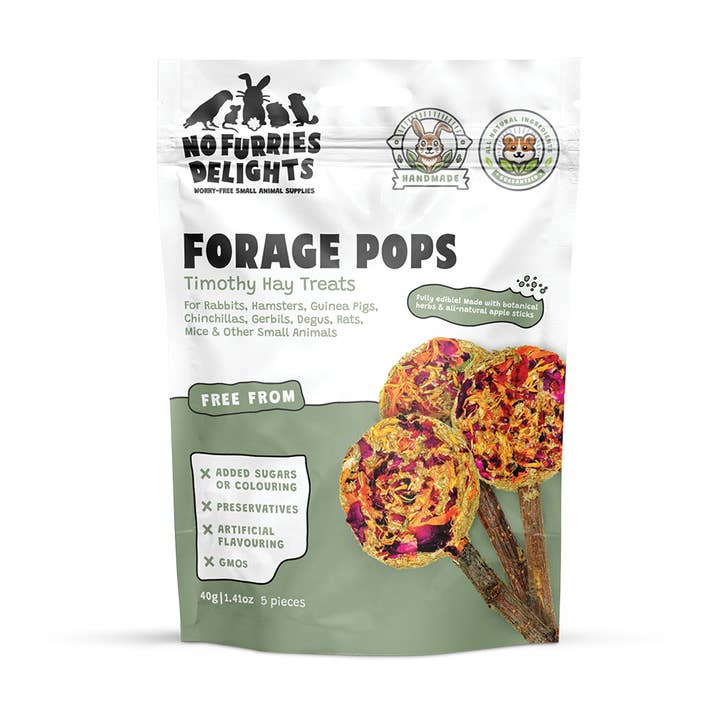 Forage Pops (5pcs | 35g | 1.23oz) and other Purchase Wholesale rabbit food. Free Returns & Net 60 Terms on Faire trending on Faire.