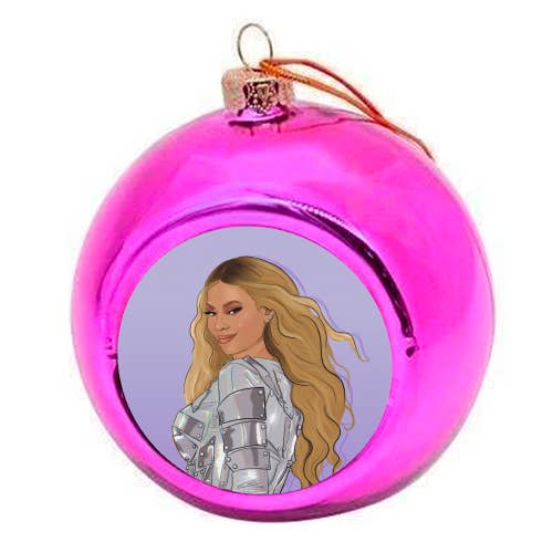 ART WOW - Wholesale Ornament - Christmas Baubles 'Renaissance Beyoncé'