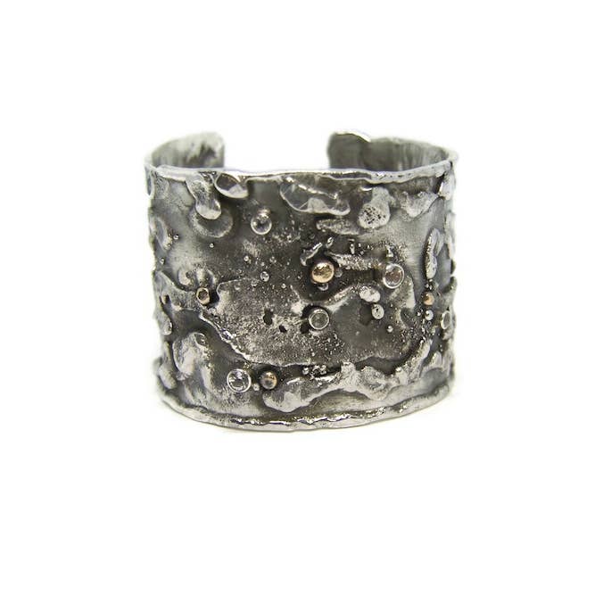 Série de punhos reticulados fundidos com pedras por atacado de Tamara Kelly Designs