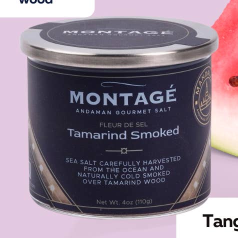 Tamarind Smoked Sea Salt
(Mandalay) for wholesale by Montagé Andaman Gourmet Salt